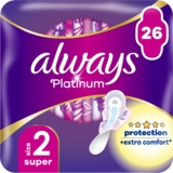 Гигиенические прокладки Always Platinum Super, 26 шт. - Pampik