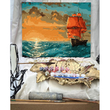 Картина по номерам ArtCraft Багровые паруса 40x50 см (10509-AC) - Pampik - 3