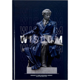 Книга записная Axent Wisdom A4 в клеточку 96 листов темно-синяя (8422-553-A) - Pampik