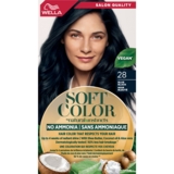 Краска для волос Wella Soft Color тон 28 Сине-черный, 125 мл - Pampik