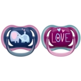 Пустушка Philips Avent Ultra Air з контейнером, 18+ міс., 2 шт. (SCF349/22) - Pampik - 2