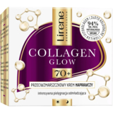 Відновлювальний крем для обличчя Lirene Collagen Glow 70+, 50 мл - Pampik - 2