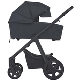 Коляска Espiro Husky XL 2023 17 Graphite Wind, універсальна 2 в 1, графітова (206764) - Pampik - 2