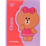 Папка-органайзер Yes Line Friends Choco, A4, на липучке (492110) - Pampik