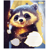 Набор тетрадей 1 Вересня Cute forest animal, в линию, 12 листов, 25 шт. (766280) - Pampik