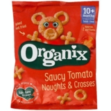 Детские кукурузные снеки Organix Saucy Tomato органические, 15 г - Pampik