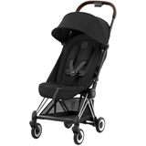 Прогулянковий візочок Cybex Coya Chrome Dark Brown Sepia Black, чорний (522004385) - Pampik