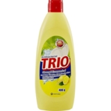 Средство для мытья посуды Trio Anti-bacterial Лимон, 400 мл - Pampik