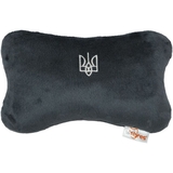 Підголовник - подушка Tigres Тризуб сірий (ПД-0469) - Pampik