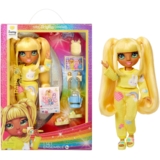 Лялька Rainbow High Junior PJ Party Sunny Madison, з аксесуарами, 23 см (503682) - Pampik
