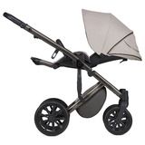 Универсальная коляска 2 в 1 Anex M-Type mt-10Q shell, светло-серая с черным (25709) - Pampik - 7