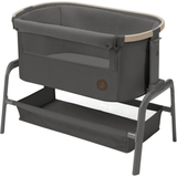 Приставне ліжечко Maxi-Cosi Iora Beyond Graphite Eco, темно-сіре (2106043110) - Pampik