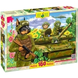Пазл Київська фабрика іграшок Котики ЗСУ на танке 160 элементов - Pampik