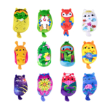 Мягкая игрушка Cats vs Pickles Веселі котики та огірочки, 10 см в асортименті (V1002-361) - Pampik