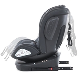 Автокресло El Camino EVOLUTION 2 ME 1045-1 Royal Dark Gray темно-серое (25863) - Pampik - 11