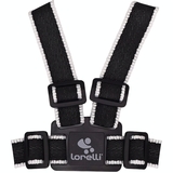 Вожжи Lorelli, черный с белым (24993) - Pampik