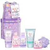 Набір Baylis & Harding Beauticology: Гель для душу + Крем для душу + Лосьйон для тіла + Крем для рук + Сіль для ванни + Мочалка - Pampik - 2