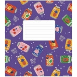 Набор тетрадей Школярик Some Fan ВД-лак, в клетку, 12 листов, 30 шт. (012-3221K) - Pampik - 2