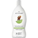 Средство для мытья посуды жидкое Attitude Зеленое яблоко и базилик, 700 мл - Pampik