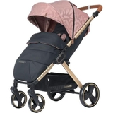 Прогулянкова коляска El Camino Dynamic Pro Me 1053G Special Pink, рожева з чорним (25486) - Pampik - 3