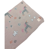 Детское одеяло Kaiser Единорог Органик, 100х80 см, бежевый (65214) - Pampik - 3