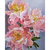 Алмазная мозаика Santi Очаровательные пионы, 40х50 см (954441) - Pampik