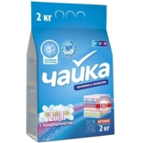 Стиральный порошок универсальный Чайка 2в1 с кондиционером 2 кг (32118) - Pampik