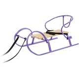 Санки Vitan Снігур Міні зі спинкою фіолетові (2030048) - Pampik