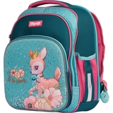 Рюкзак шкільний 1 Вересня S-106 Forest Princesses, бирюзовый (558578) - Pampik
