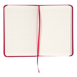 Книга записна Axent Partner A6- в клітинку 96 аркушів червона (8301-03-A) - Pampik - 4