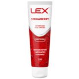 Интимный гель-смазка Lex Strawberry увлажняющий, с ароматом клубники, 100 мл - Pampik