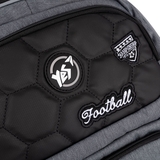 Рюкзак Yes S-87 Football, серый с черным (553877) - Pampik - 10