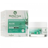 Крем увлажняющий для лица Farmona Herbal Care день/ночь для всех типов кожи Алое, 50 мл - Pampik