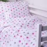 Пододеяльник на молнии MirSon Kids Time 20-0012 Agatha, бязь, 210х143 см, белый - Pampik