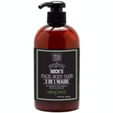 Мужской гель для душа Dead Sea Collection Amber Wood 3 в 1, 500 мл - Pampik