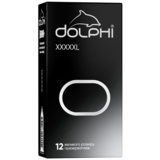 Презервативи Dolphi XXXXXL, збільшеного розміру, 12 шт. - Pampik