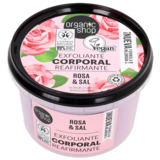 Скраб для тела Organic Shop Rose & Salt укрепляющий 250 мл - Pampik