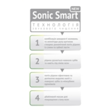 Электрическая звуковая зубная щетка Vega VT-600 W 5 режимов чистки белая - Pampik - 7