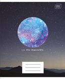 Набір учнівських зошитів Interdruk Premium Galaxy, клітинка, А5+, 60 аркушів, 4 шт. (339522-4) - Pampik - 3