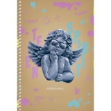 Тетрадь для записей Student Ангел, А5, без линовки, спираль, 96 листов (A5-SC-096-6102) - Pampik