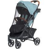 Прогулянкова коляска El Camino Loona ME 1090-1 Arctic Blue, блакитна з чорним (25528) - Pampik - 7