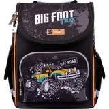 Рюкзак шкільний каркасний Smart PG-11 Big Foot, черный (559009) - Pampik
