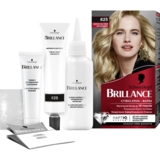 Стійка крем-фарба для волосся Schwarzkopf Brillance відтінок 825 золотистий блонд 170 мл - Pampik - 4