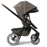 Універсальна коляска 2 в 1 Teutonia Trio 2.0 Urban Coyote, темно-коричнева - Pampik - 3