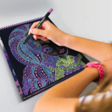 Набор для творчества Nebulous Stars Скетчбук: Эклипсия, черные листы (11121) - Pampik - 4