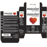 Презервативи Masculan XXL, Тип 5, збільшеного розміру, 3 шт. - Pampik - 3