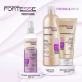 Зміцнююча бальзам-маска Fortesse Professional Strong & Thick для ослабленого волосся, схильного до випадіння, 200 мл - Pampik - 5