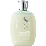 Заспокійливий міцелярний шампунь Alfaparf Milano Semi Di Lino Scalp Relief Calming Micellar Low Shampoo, 250 мл - Pampik