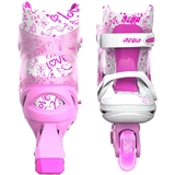 Роликовые коньки Neon Inline размер 30-33 розовый (NT07P4) - Pampik - 2