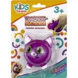 Іграшка-антистрес Kids Team Тварини-малюки Малюк котеня фіолетова (CKS-10500_2) - Pampik - 3